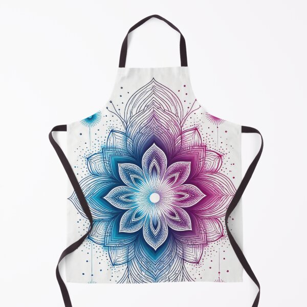 Item preview, Elegant mandala flower in vibrant colors designed and sold by Mianku | Für das Leben.