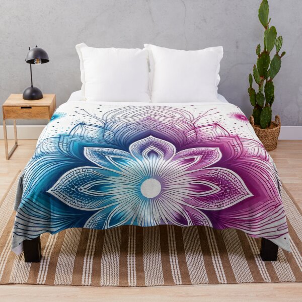 Item preview, Elegant mandala flower in vibrant colors designed and sold by Mianku | Für das Leben.