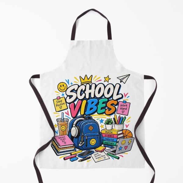 Item preview, School Vibes | Colorful Back to School Student Shirt designed and sold by Sunday.Supply.