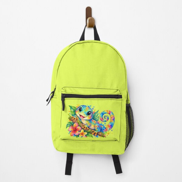 Item preview, Cute lizard watercolor style colorful illustration designed and sold by lafataviola.