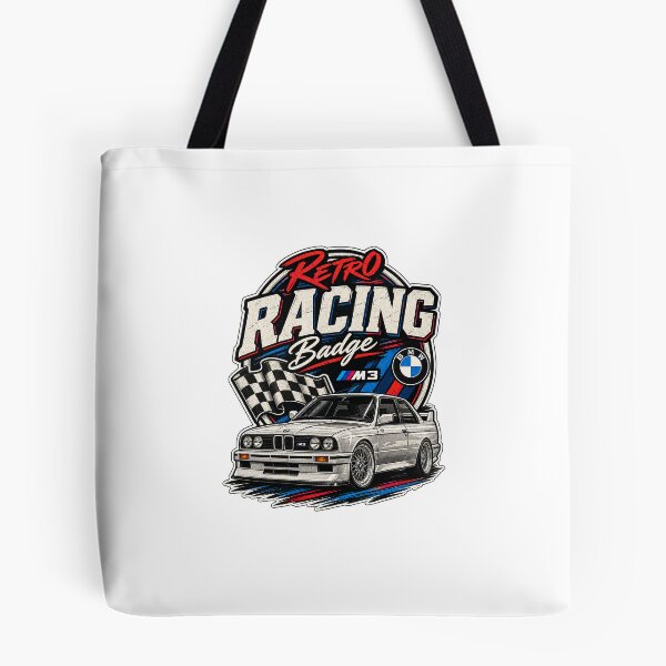Item preview, Retro Racing Badge BMW E30 Vintage Motorsport Car Streetwear designed and sold by Aesthicer.