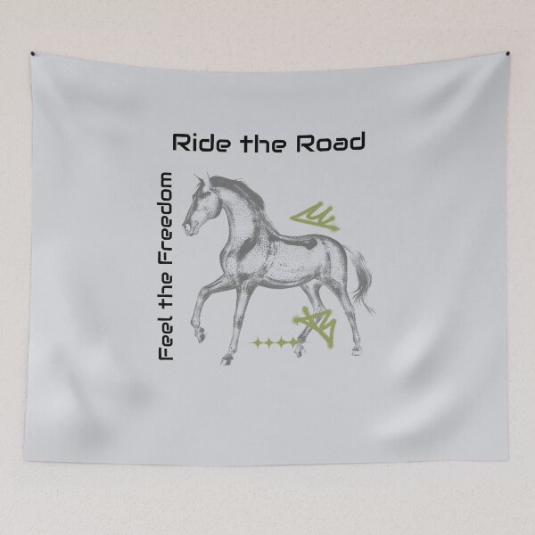 Item preview, Ride the Road, Feel the Freedom-V2 designed and sold by CHIEF-HAT STORE.