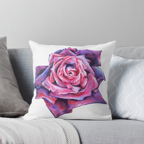 Item preview, Black Rose Watercolor Dark Elegant Botanical Floral Art designed and sold by art-tee-ua.
