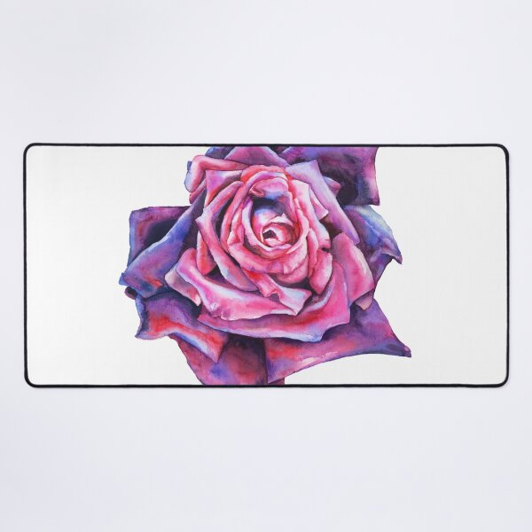 Item preview, Black Rose Watercolor Dark Elegant Botanical Floral Art designed and sold by art-tee-ua.