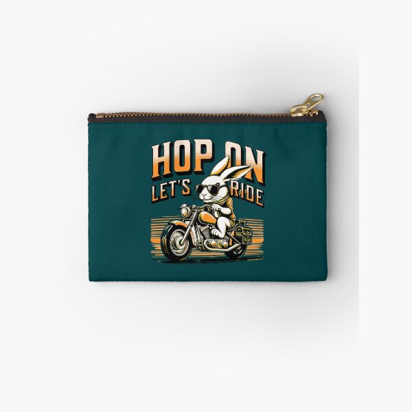 Item preview, Cool Biker Bunny Hop On Let’s Ride designed and sold by Sachie's Studio.
