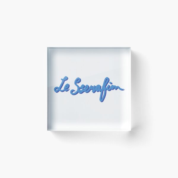 Item preview, LeSsserafimm kpop girl group name designed and sold by xiaotingfae.