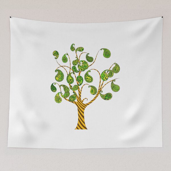 Item preview, Paisley Pear Tree designed and sold by ales-panz.