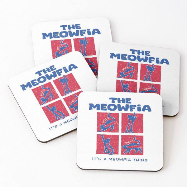 Item preview, Cats bills - Buffalo Bills -The Meowfia designed and sold by delllsdesigns.
