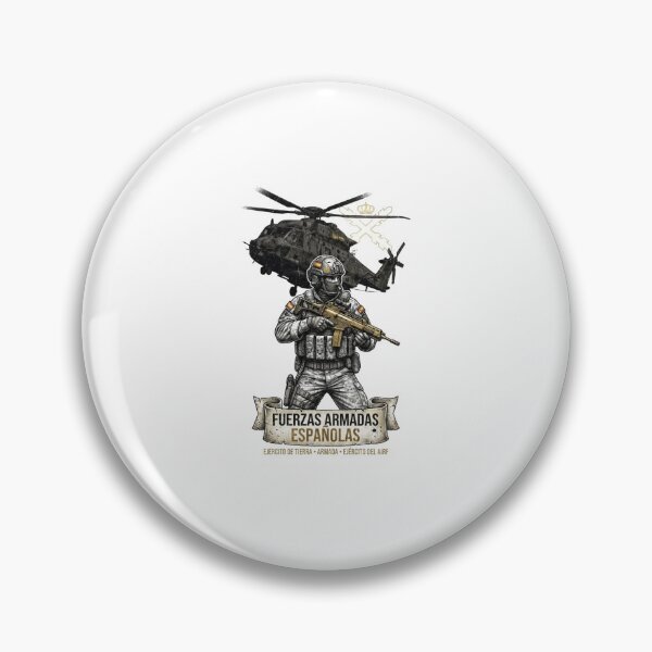 Item preview, Spanish Armed Forces Special Forces Tactical Soldier & Helicopter Design designed and sold by annaarthk.