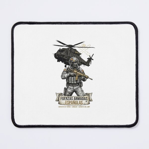 Item preview, Spanish Armed Forces Special Forces Tactical Soldier & Helicopter Design designed and sold by annaarthk.