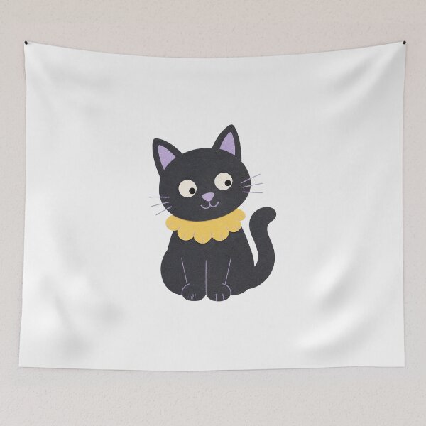 Item preview, Black Cat in a Sunny Ruff designed and sold by The-Art-of-D.