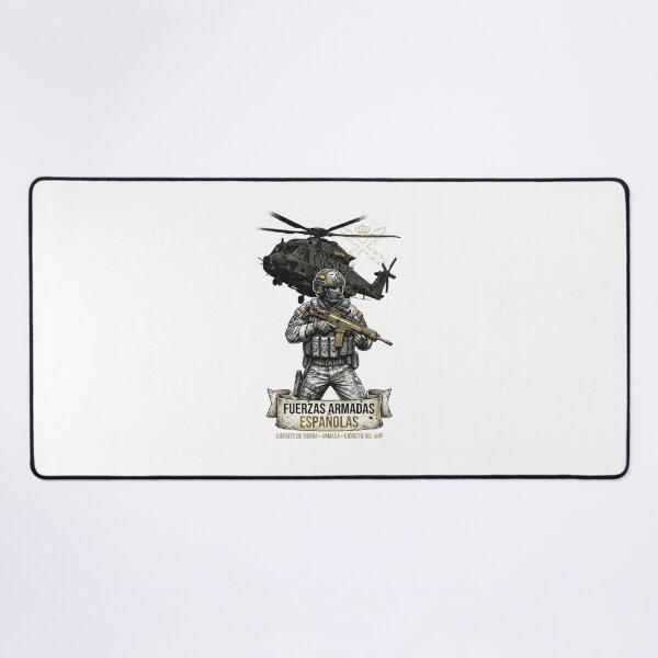 Item preview, Spanish Armed Forces Special Forces Tactical Soldier & Helicopter Design designed and sold by annaarthk.