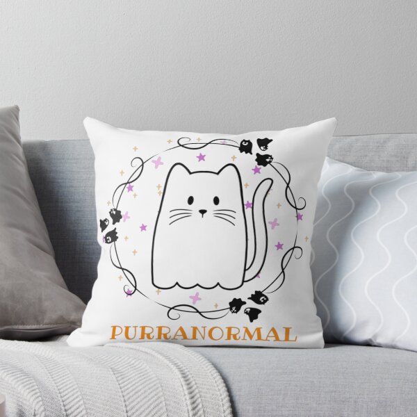 Item preview, Purranormal ghost kitty shirt designed and sold by JordonNewman.