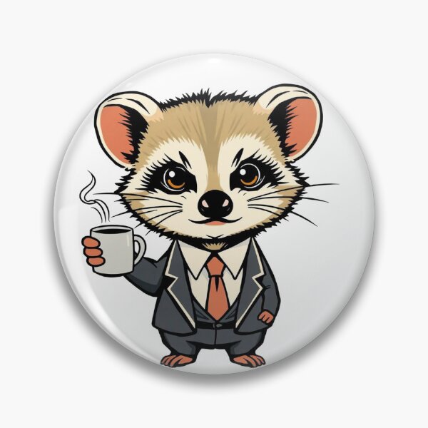 Item preview, Caffeinated & Confused Possum designed and sold by Fenomena Designs.