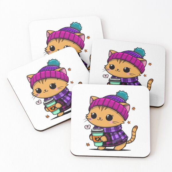 Item preview, In love with fall kitty shirt designed and sold by JordonNewman.
