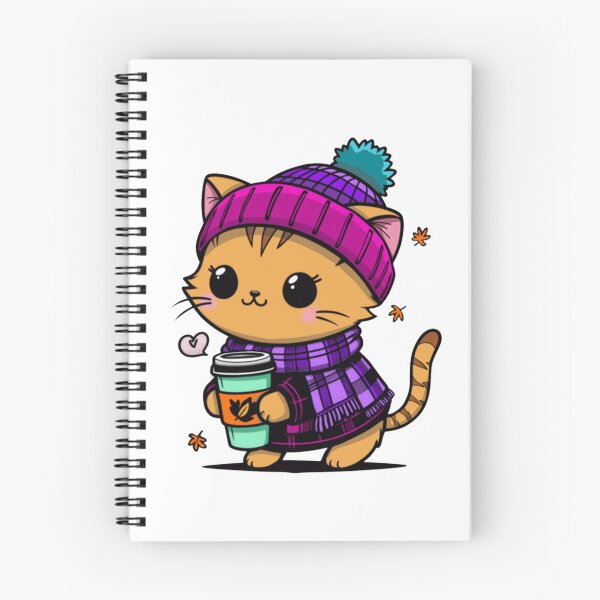 Item preview, In love with fall kitty shirt designed and sold by JordonNewman.