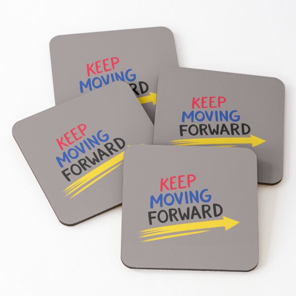 Item preview, Keep Moving Forward Minimal Motivational Design designed and sold by EdgeSphere.