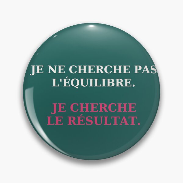 Item preview, I'm not looking for balance, I'm looking for results - Performance quote designed and sold by VYNCERA.