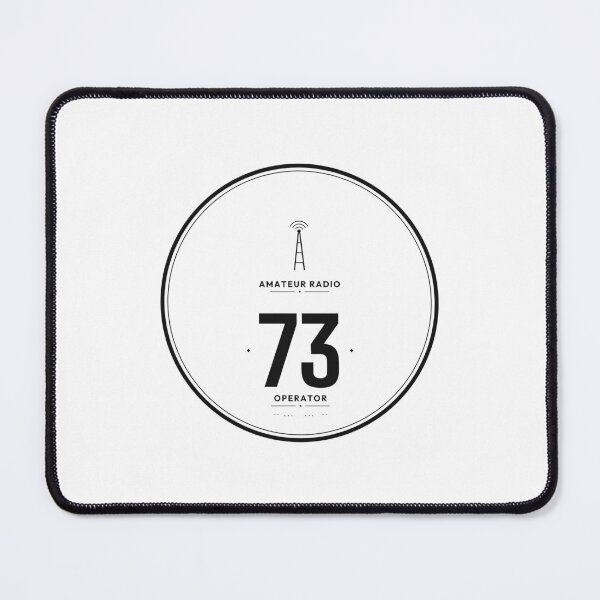 Item preview, Amateur Radio 73 Badge T-Shirt | Ham Radio Operator Gift designed and sold by Inky Atlas.