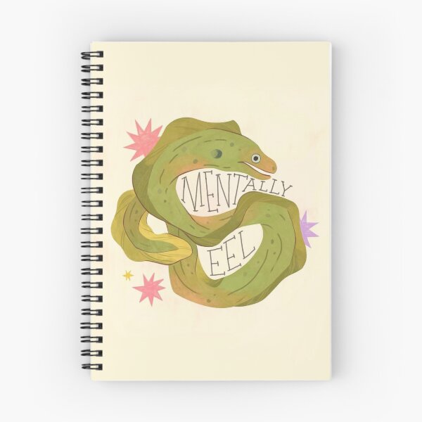 Item preview, Green Eel Pastel Mental Health Humor designed and sold by Adronia.