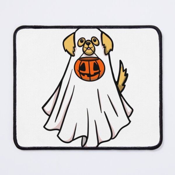 Item preview, Trick or treat ghost pup shirt designed and sold by JordonNewman.