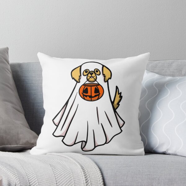 Item preview, Trick or treat ghost pup shirt designed and sold by JordonNewman.