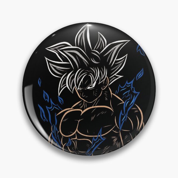 Item preview, Limitless Warrior – Anime Power & Blue Energy designed and sold by Mirai_Art ⭐⭐⭐⭐.