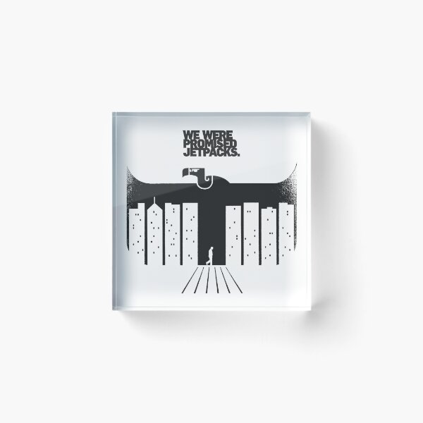 Item preview, We Were Promissed Jetpacks - In The Pit Of The Stomach (BLACK) designed and sold by That-Indie-Guy.