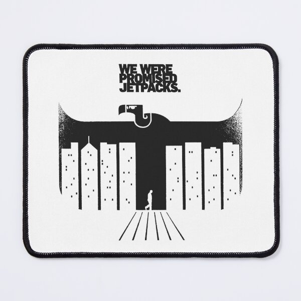 Item preview, We Were Promissed Jetpacks - In The Pit Of The Stomach (BLACK) designed and sold by That-Indie-Guy.