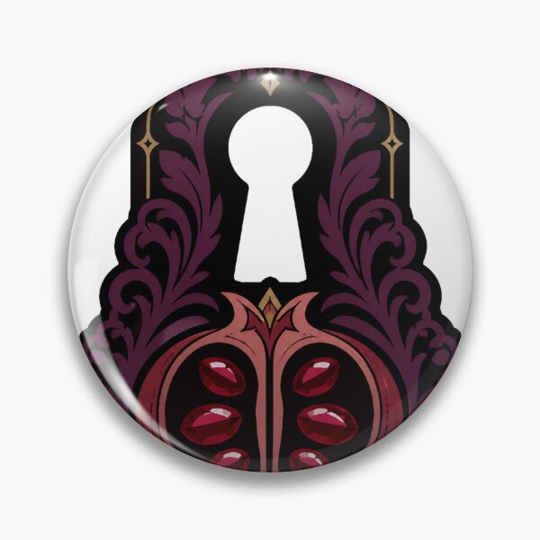 Item preview, Midnight Pomegranate Keyhole designed and sold by GraphycoPublish.