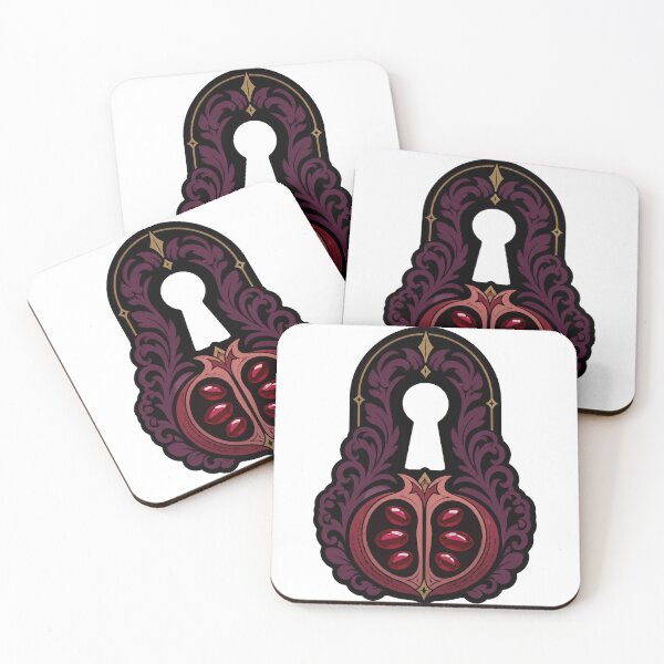 Item preview, Midnight Pomegranate Keyhole designed and sold by GraphycoPublish.