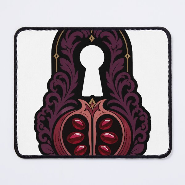 Item preview, Midnight Pomegranate Keyhole designed and sold by GraphycoPublish.