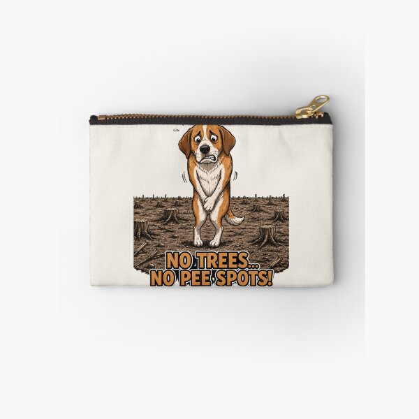 Item preview, No Trees... No Pee Spots! Funny Dog Environmental Humor designed and sold by Alpine-Ink.
