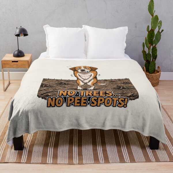 Item preview, No Trees... No Pee Spots! Funny Dog Environmental Humor designed and sold by Alpine-Ink.