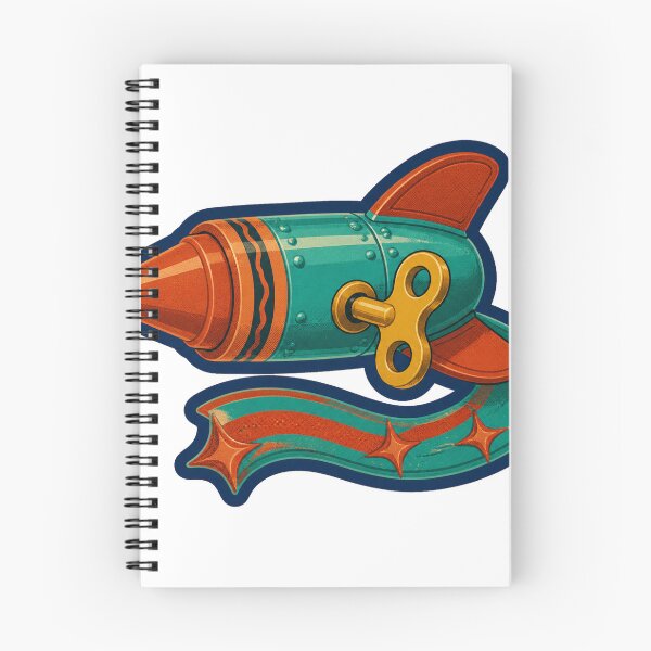 Item preview, Wind-Up Crayon Comet designed and sold by GraphycoPublish.