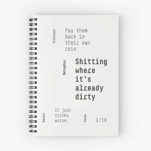 Item preview, Crisis Of Meaning Pay Them Back Typography Poster designed and sold by drTerrens.