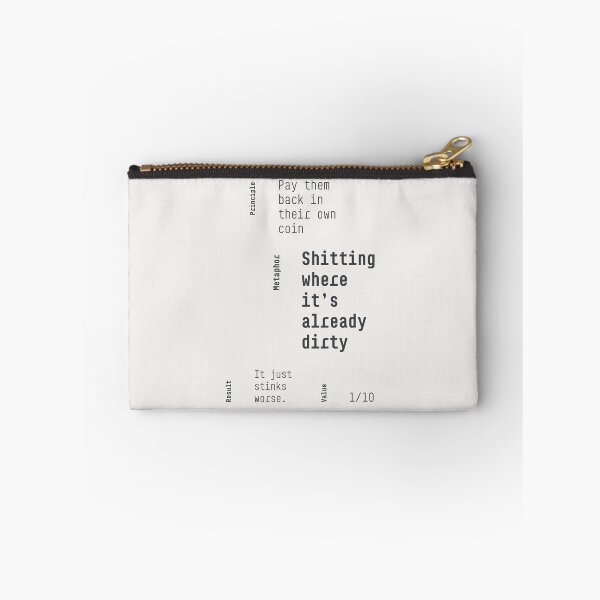 Item preview, Crisis Of Meaning Pay Them Back Typography Poster designed and sold by drTerrens.