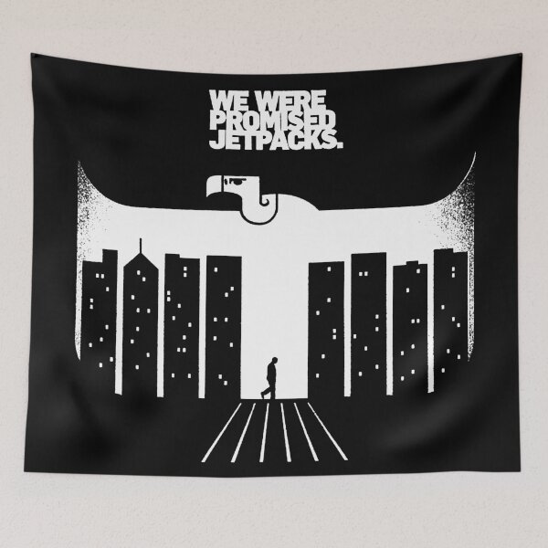 Item preview, We Were Promissed Jetpacks - In The Pit Of The Stomach (WHITE) designed and sold by That-Indie-Guy.