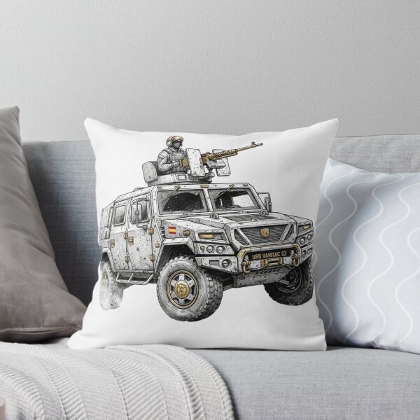 Item preview, Spanish Military URO VAMTAC S3 Tactical Armored Vehicle Illustration designed and sold by annaarthk.
