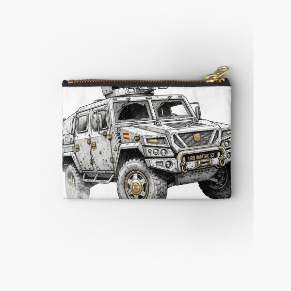 Item preview, Spanish Military URO VAMTAC S3 Tactical Armored Vehicle Illustration designed and sold by annaarthk.