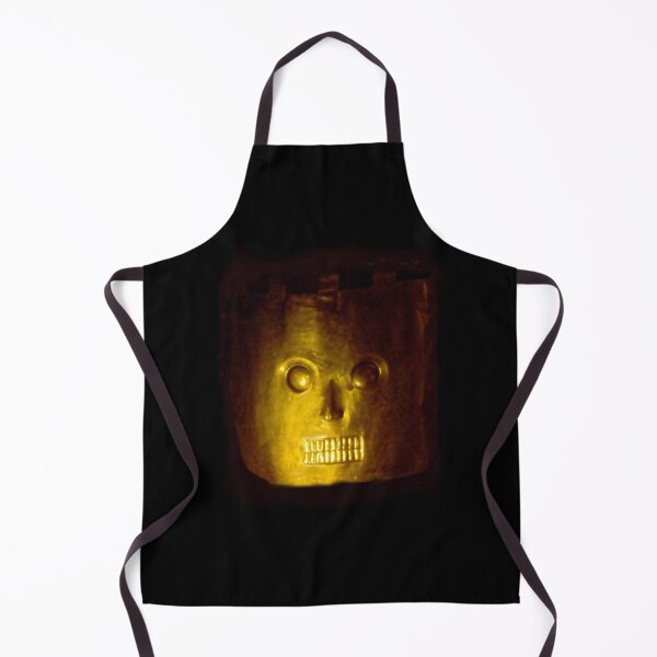 Item preview, Creepy Colombian gold funerary mask designed and sold by stevepaint.