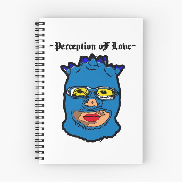 Item preview, Perception of love blue mask version. graphic designed and sold by DeanRoseArt.