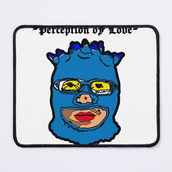Item preview, Perception of love blue mask version. graphic designed and sold by DeanRoseArt.