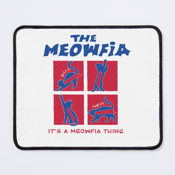 Item preview, Cats bills - Buffalo Bills -The Meowfia  designed and sold by delllsdesigns.