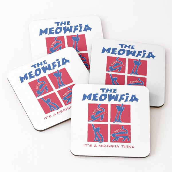 Item preview, Cats bills - Buffalo Bills -The Meowfia  designed and sold by delllsdesigns.