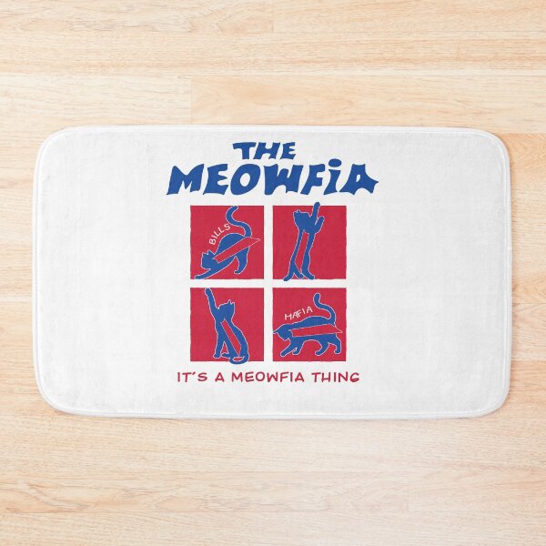 Item preview, Cats bills - Buffalo Bills -The Meowfia  designed and sold by delllsdesigns.