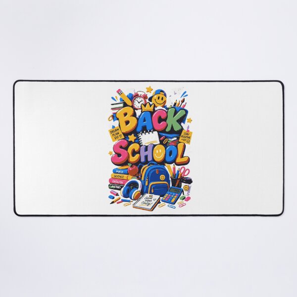 Item preview, Back to School | Colorful 3D School Supplies Student Design designed and sold by Sunday.Supply.