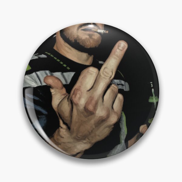 Item preview, Meme Sam Darnold Middle Finge Black 90S White designed and sold by Arsonist-rabbit.