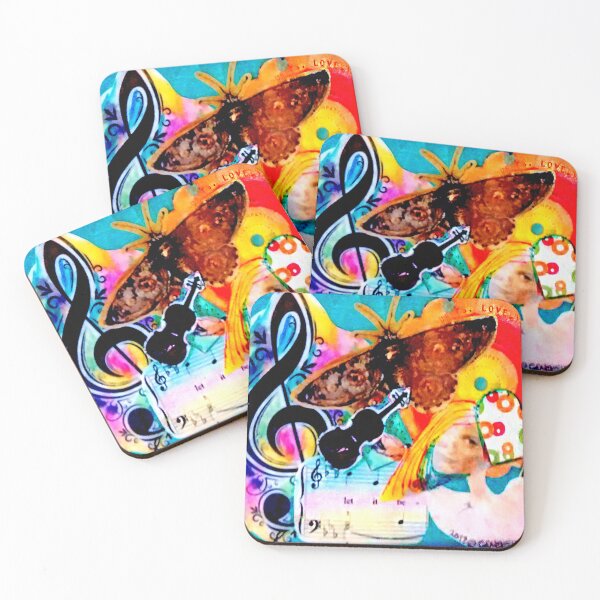 Item preview, Colorful Musical Collage designed and sold by Genevieve Esson.
