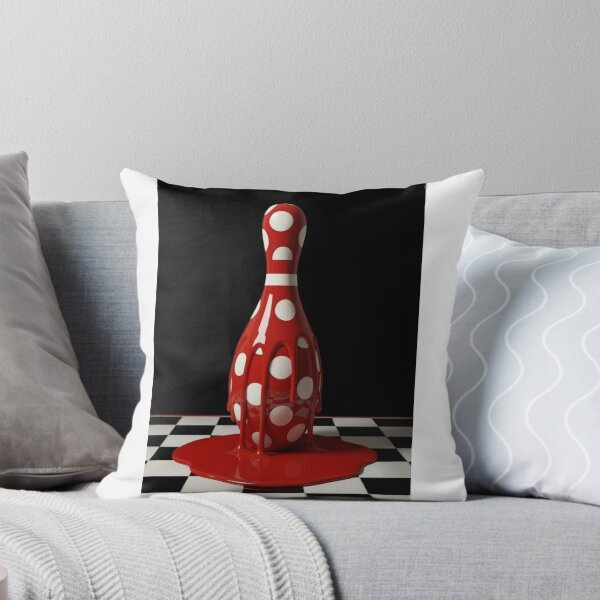 Item preview, Dripping Bowling Pin Polka Dot Pop Art designed and sold by YourColorsWall.